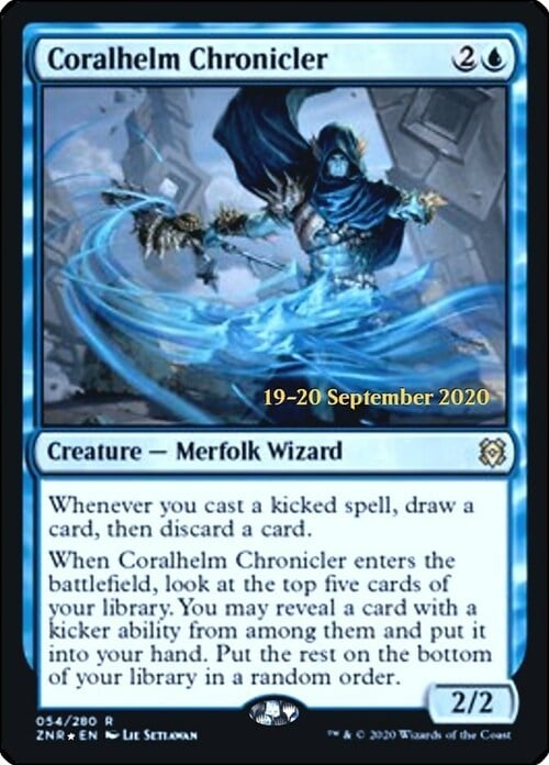 Coralhelm Chronicler Card Front