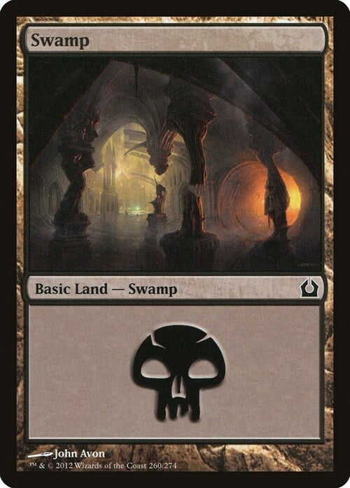 Swamp Card Front