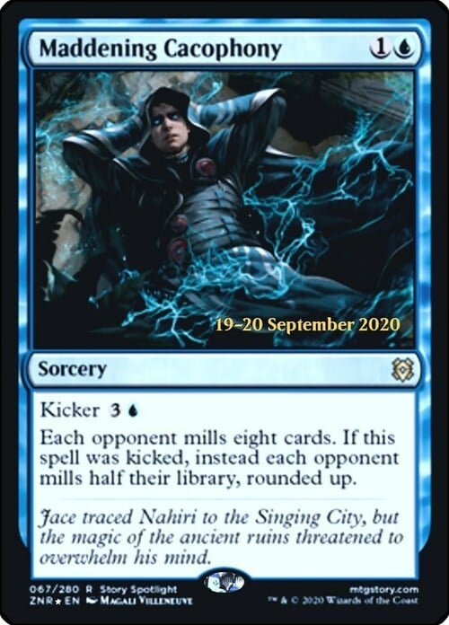 Maddening Cacophony Card Front