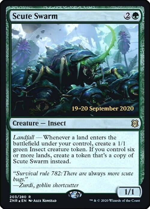 Scute Swarm Card Front