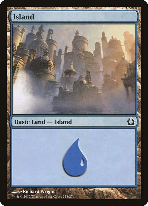 Island Card Front