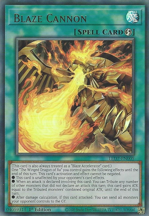 Blaze Cannon Card Front