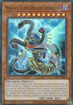 Astro Meklord Drago Triskelion Card Front