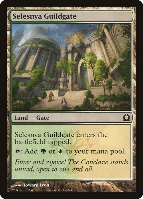 Selesnya Guildgate Card Front