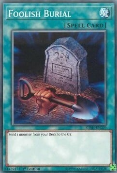 Foolish Burial Card Front