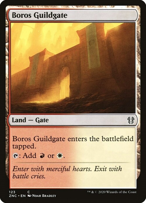 Boros Guildgate Card Front
