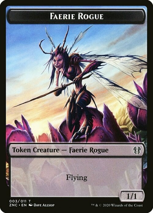 Faerie Rogue // Goblin Rogue Card Front