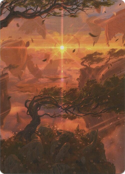 Art Series Windswept Heath Zendikar Rising Art Series Magic CardTrader