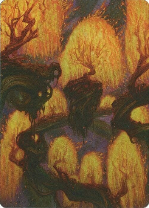 Art Series: Grove of the Burnwillows Card Front