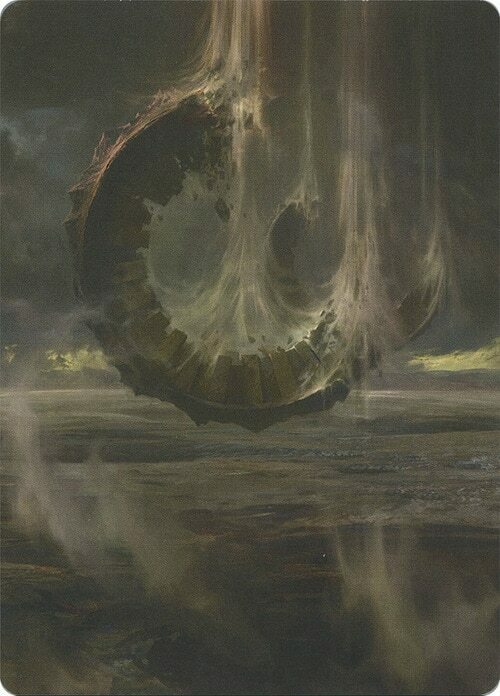 Lande Desolate Zendikar Rising Art Series Magic CardTrader