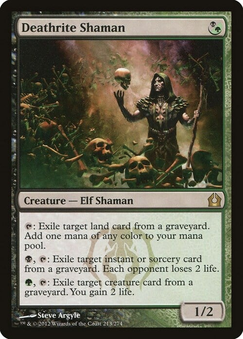 Deathrite Shaman Card Front