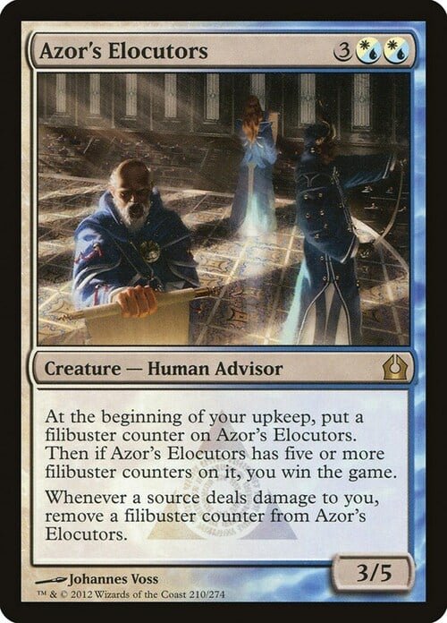 Azor's Elocutors Card Front