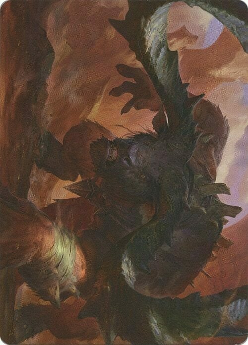 Art Series: Moraug, Fury of Akoum Card Front