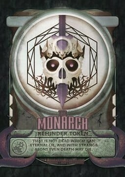 The Monarch Counter Card Front