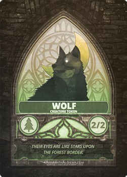 Wolf Card Front