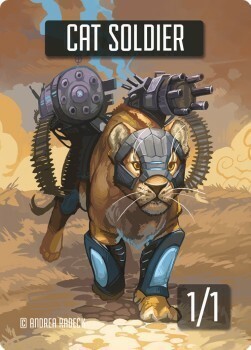 Cat Soldier Card Front