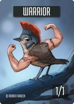 Warrior Card Front