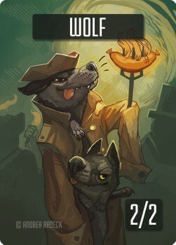 Wolf Card Front