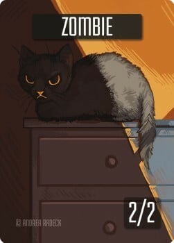 Zombie Card Front
