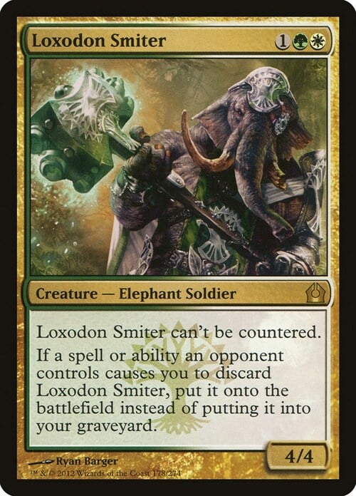 Loxodon Smiter Card Front
