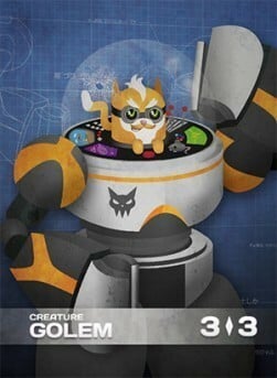 Golem Card Front