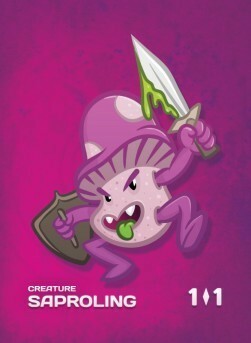 Saproling Card Front