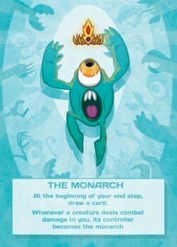 The Monarch Counter Card Front