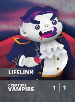 Vampire Card Front