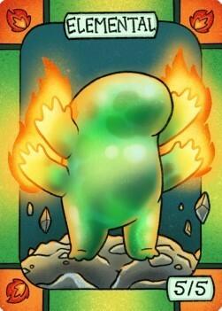 Elemental Card Front