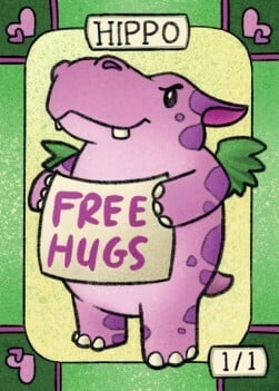 Hippo Card Front