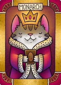The Monarch Counter Card Front
