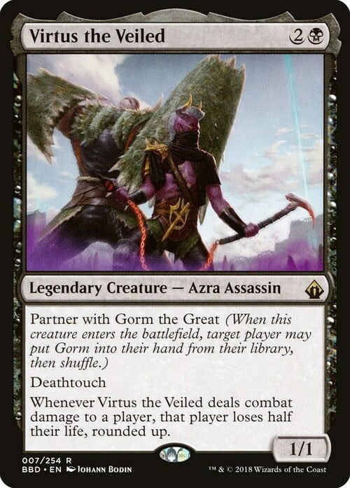Virtus the Veiled Card Front