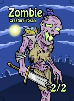 Zombie Card Front