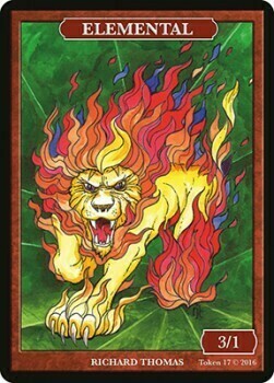 Elemental Card Front