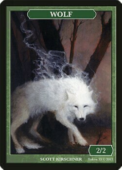 Wolf Card Front