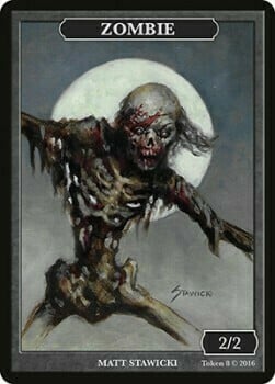 Zombie Card Front