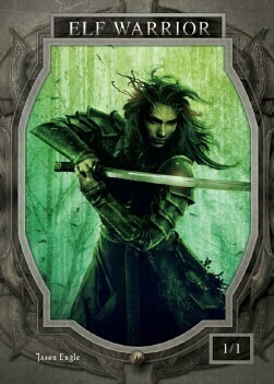 Elf Warrior Card Front