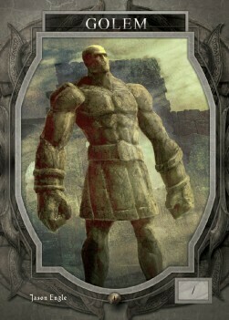 Golem Card Front