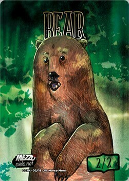 Bear Card Front