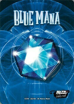 Blue Mana Counter Card Front