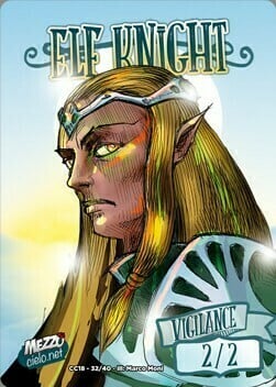 Elf Knight Card Front