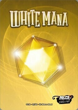 White Mana Counter Card Front