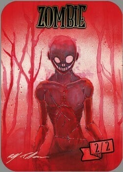 Zombie Card Front