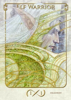 Elf Warrior Card Front