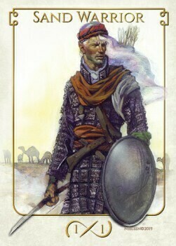 Sand Warrior Card Front