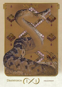 Snake Card Front