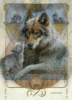 Wolf Card Front