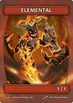 Elemental Card Front