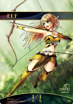 Elf Card Front