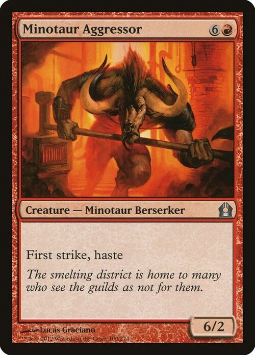 Minotaur Aggressor Card Front